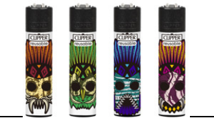 Caixa de Isqueiro Clipper Native Totem 2 C/24