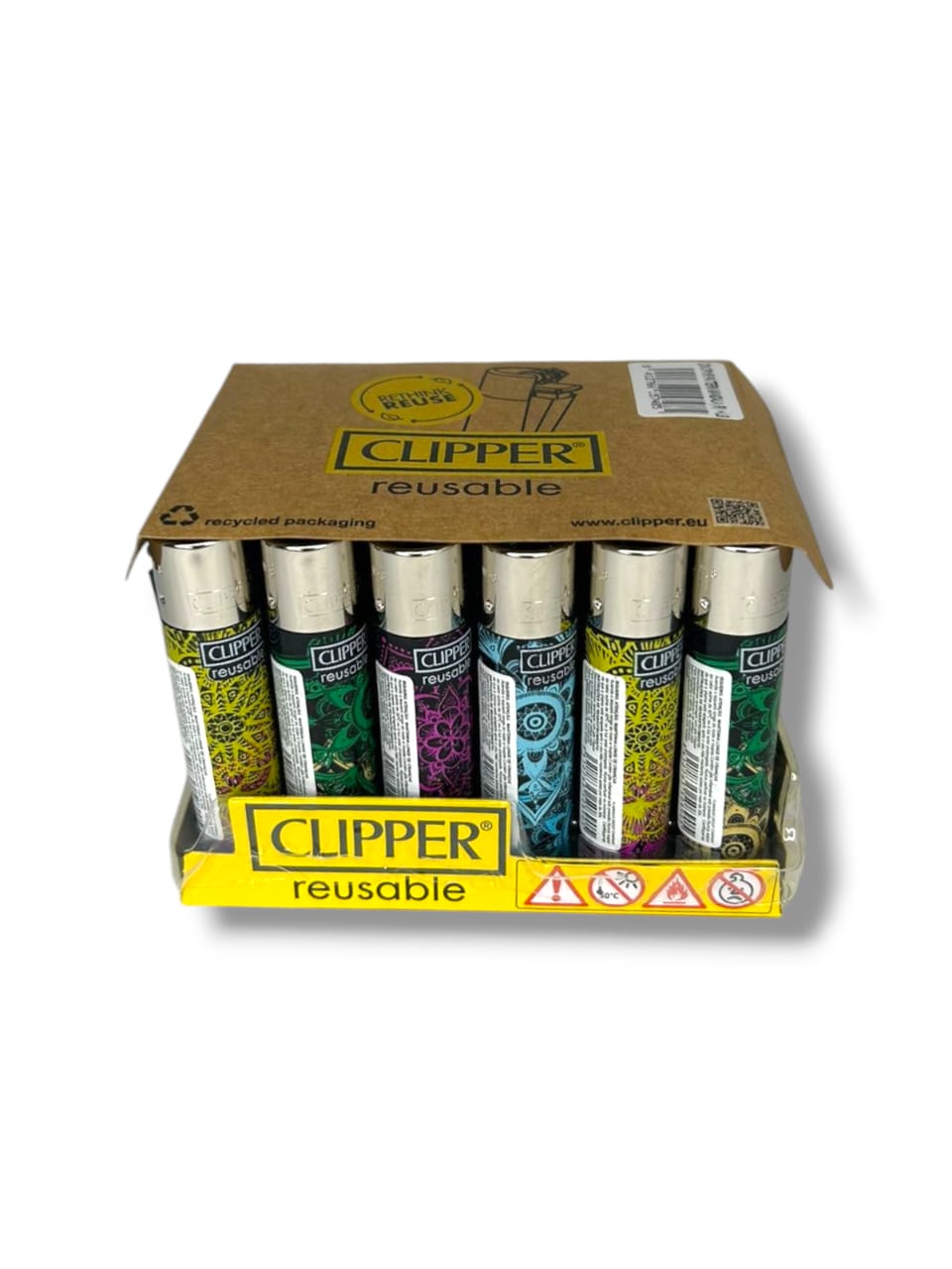 Isqueiro Clipper Pattern Mandala C/24