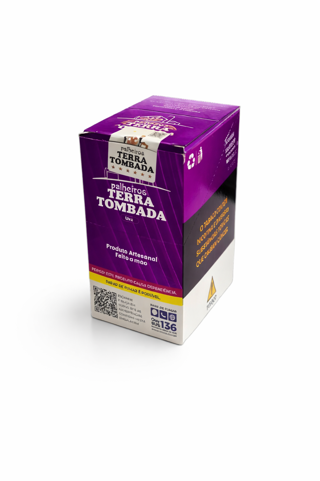 Caixa De Palheiro Terra Tombada Uva C/10