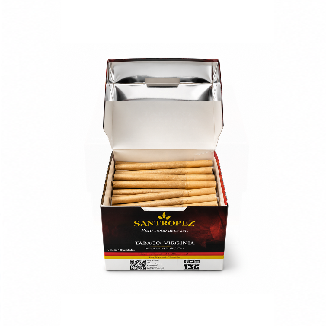 Caixa de Tabacos Santropez Bolado C/100