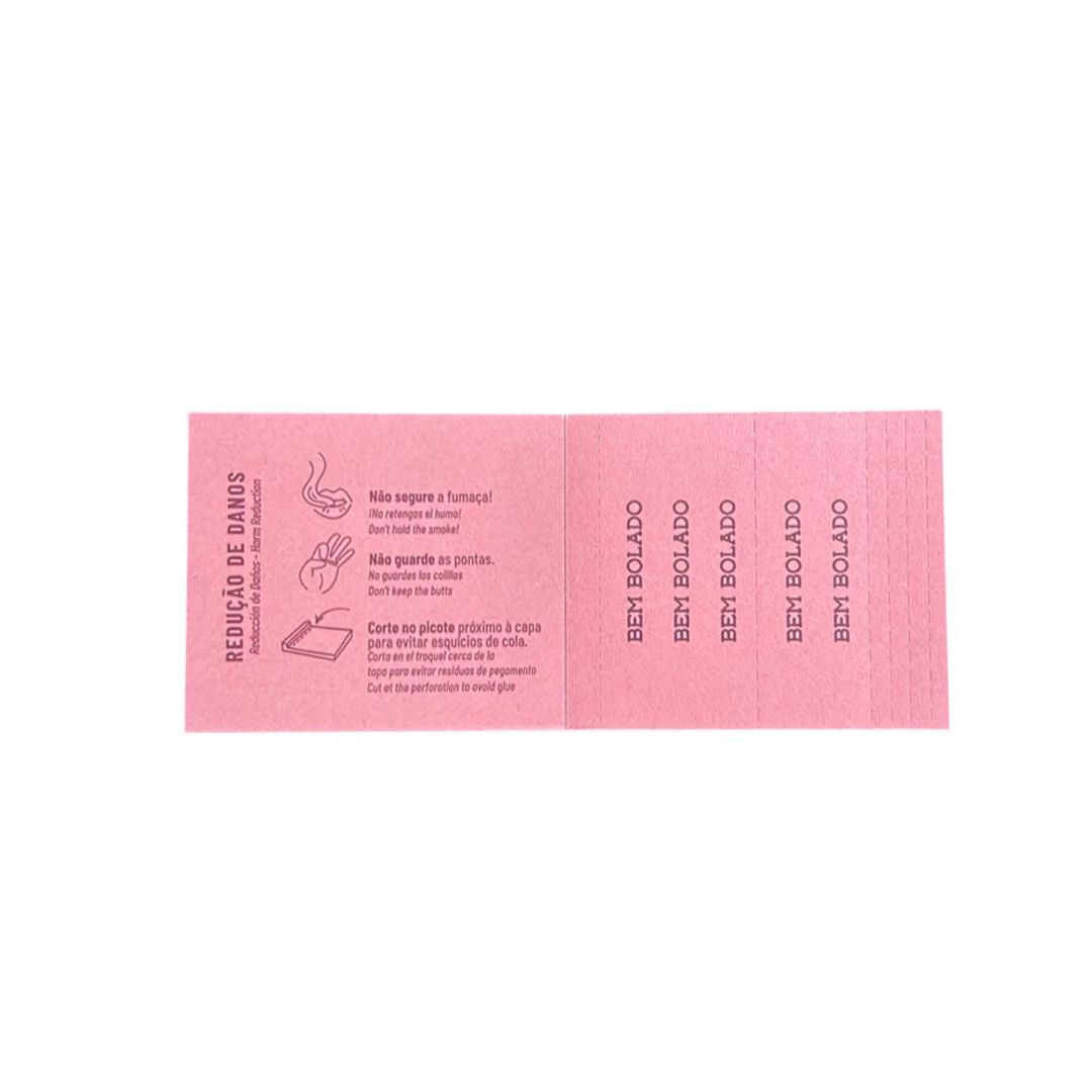 Caixa de Piteira Bem Bolado Pop Pink Hiper Large C/24