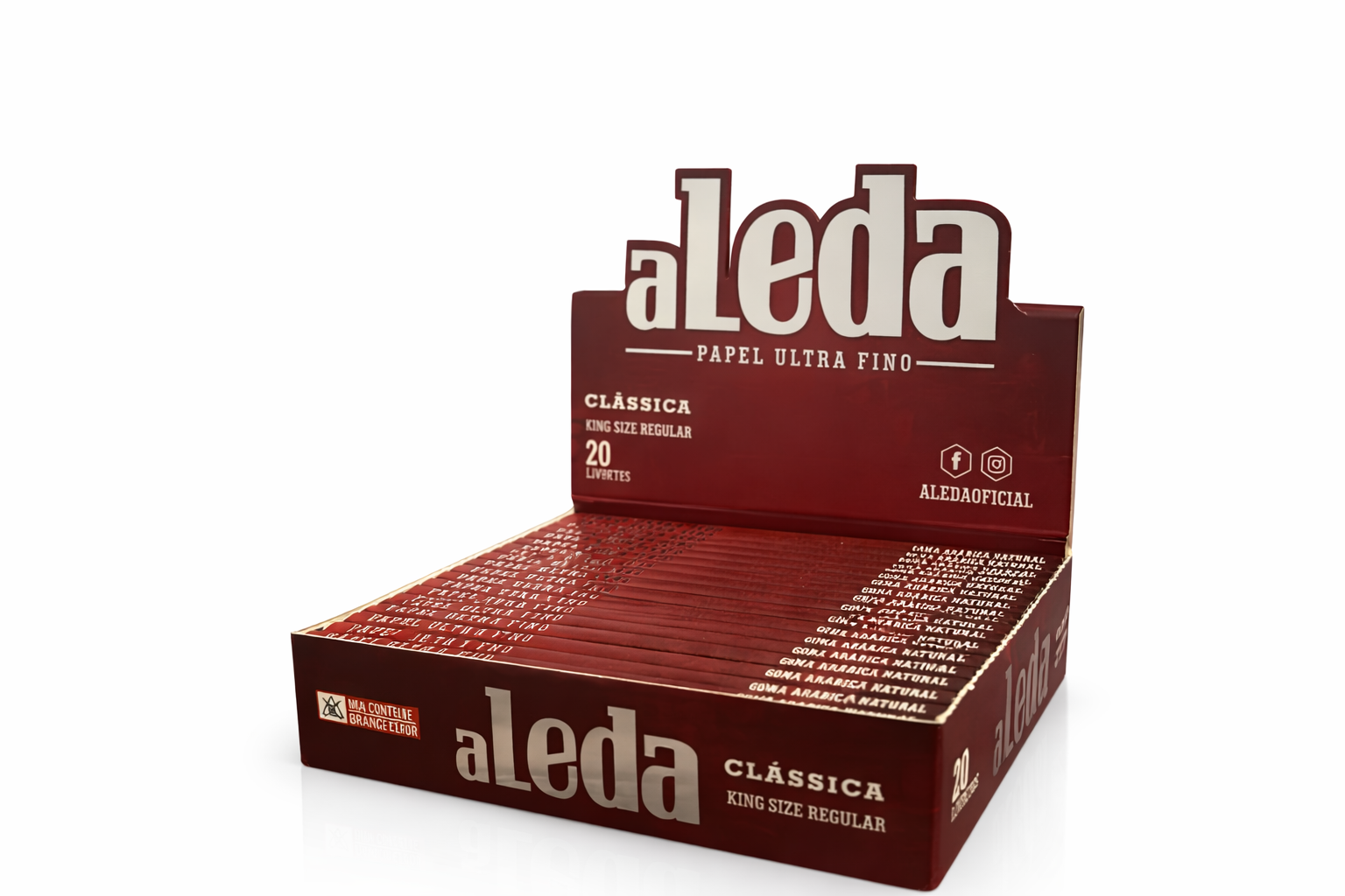 Caixa de Seda Aleda Clássica K.S C/20