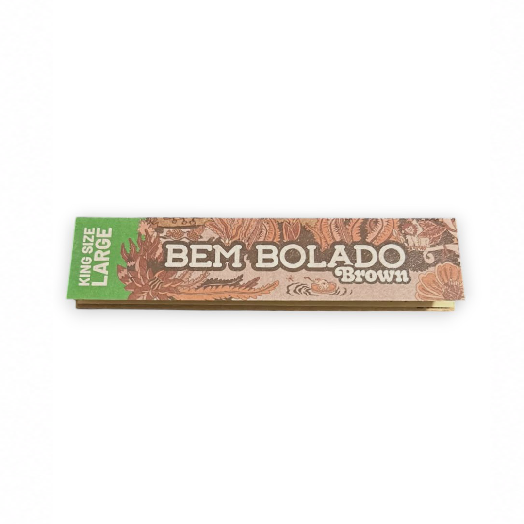 Caixa de Seda Bem Bolado Pop Brown Large C/50