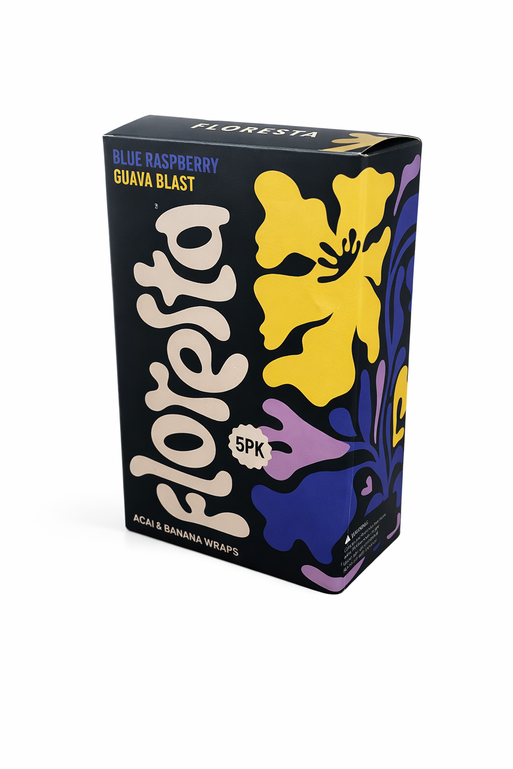 Caixa de Blunt Wrap Floresta Blue Raspberry Guava Blast K.S C/25