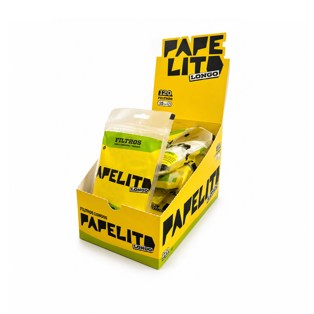 Caixa de Filtro Papelito Longo