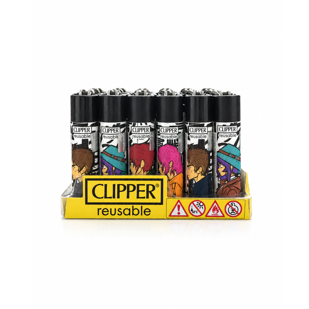 Caixa de Isqueiro Clipper Anime Soul C/24