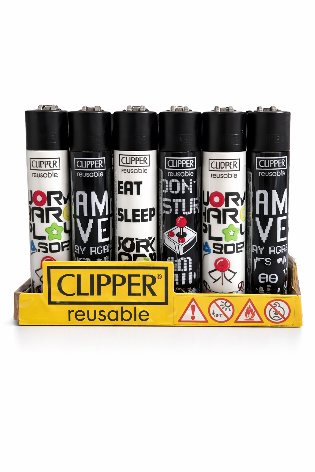 Caixa de Isqueiro Clipper Gamer4Life 1 C/24
