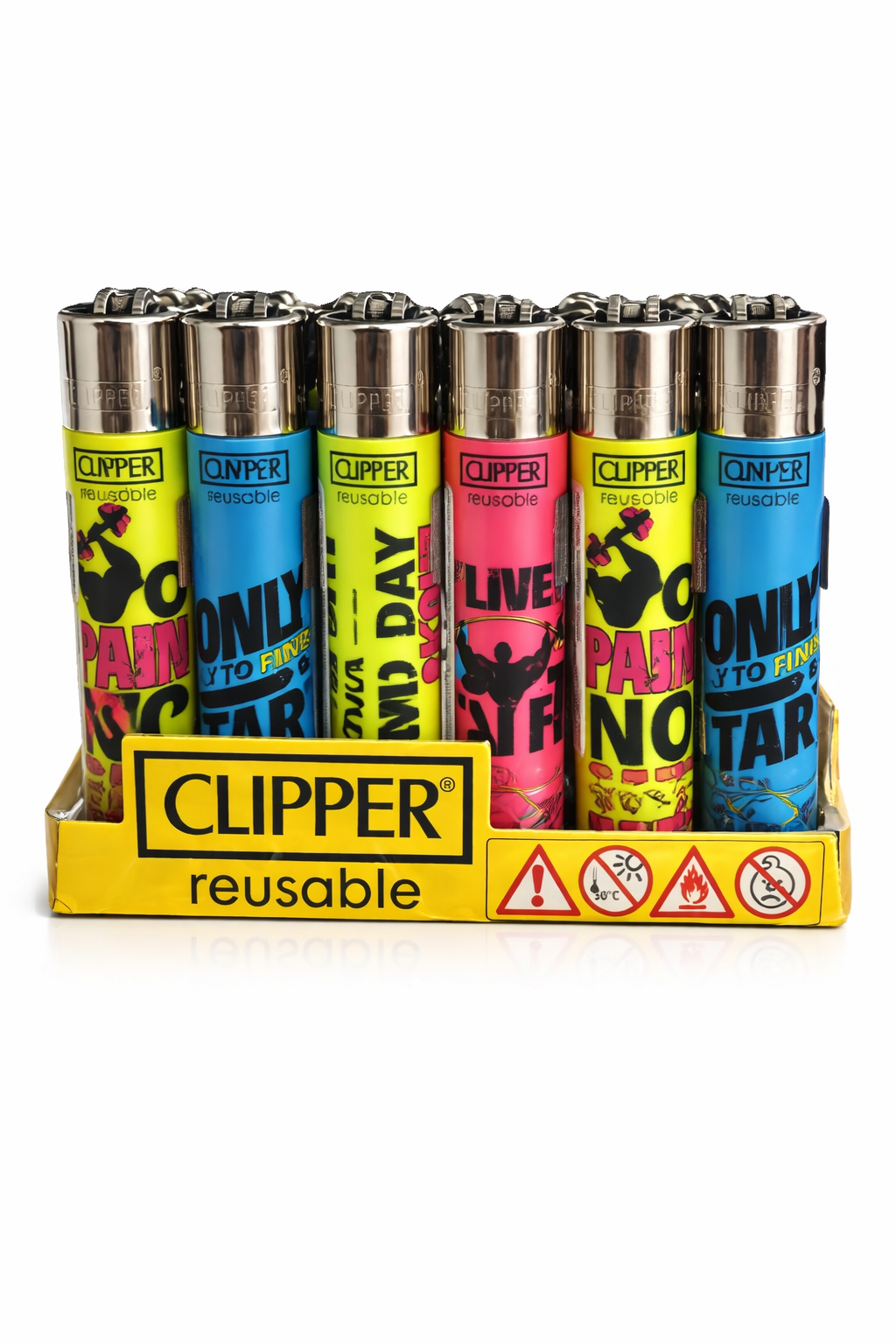 Caixa de Isqueiro Clipper Hobby Mix 2 C/24