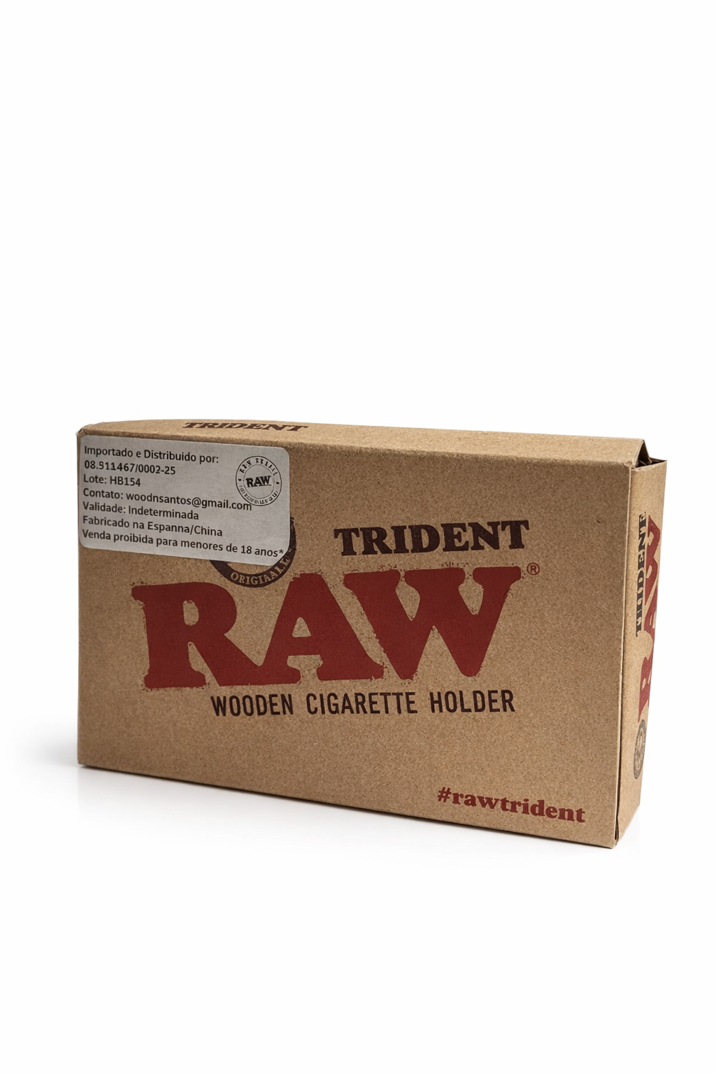 Piteira Raw de Madeira Trident