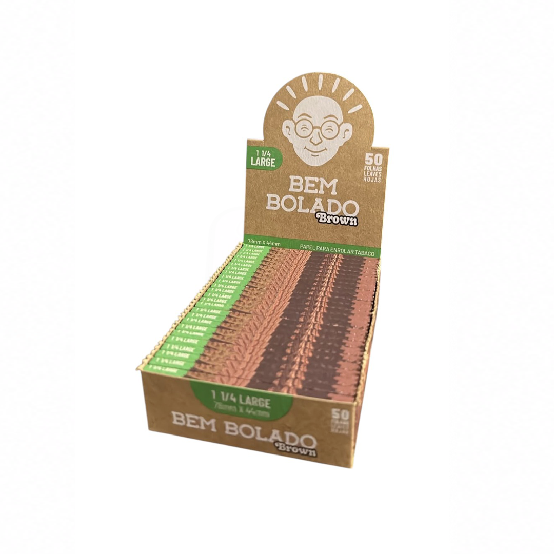 Caixa de Seda Bem Bolado Mini Brown 1/4 M.S