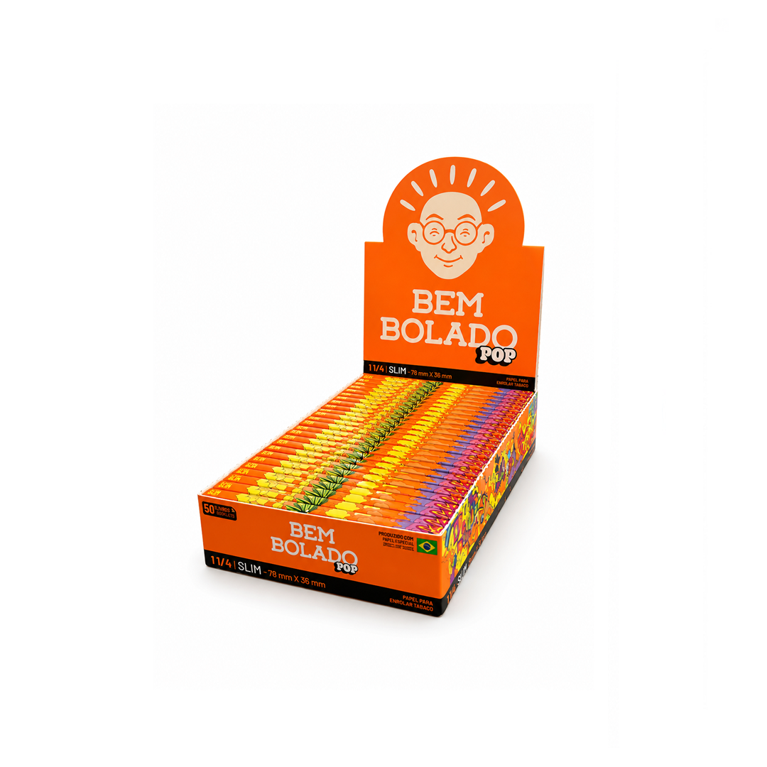 Caixa de Seda Bem Bolado Mini Slim 1/4 M.S