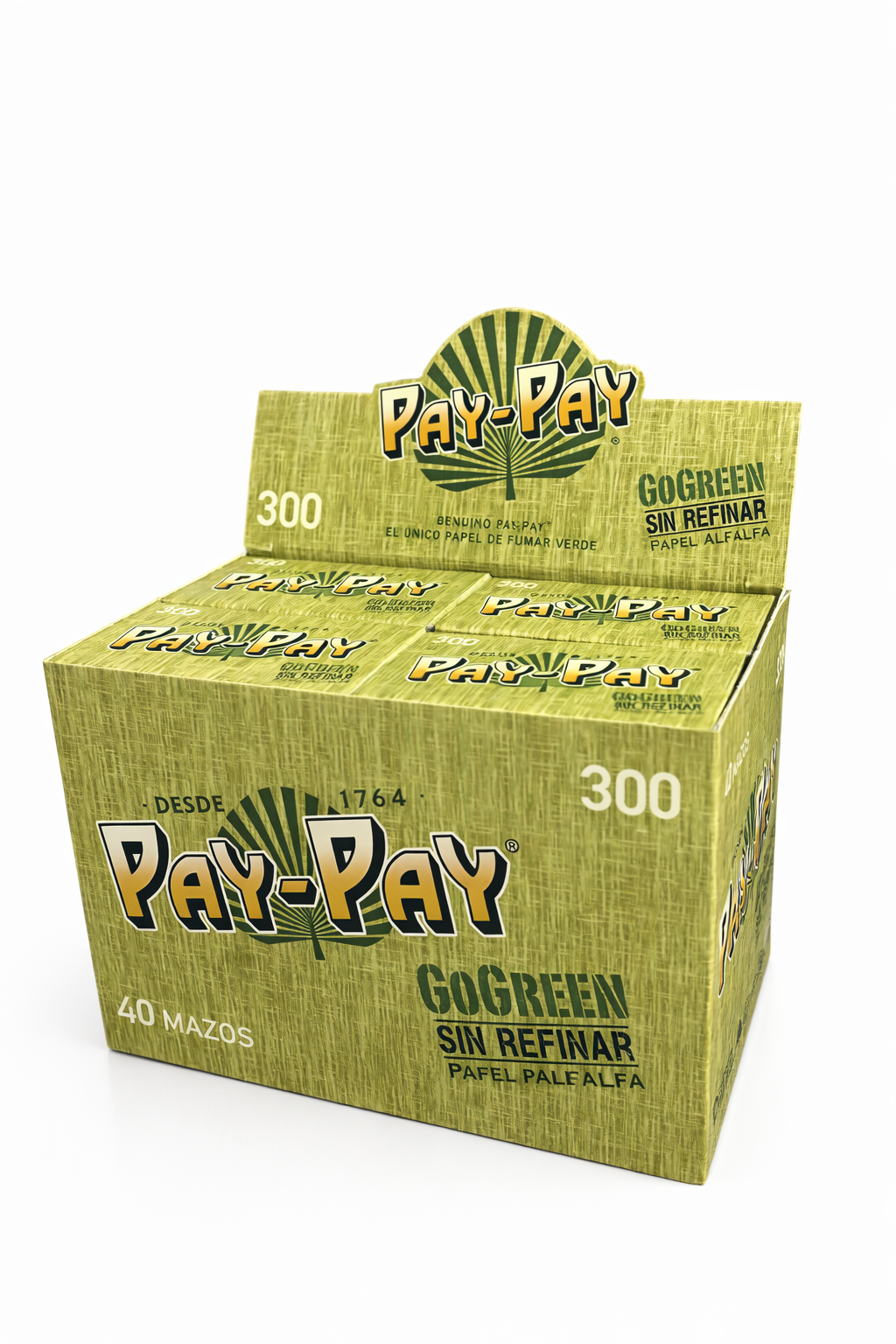 Caixa de Seda PayPay Go Green 300 Folhas C/40