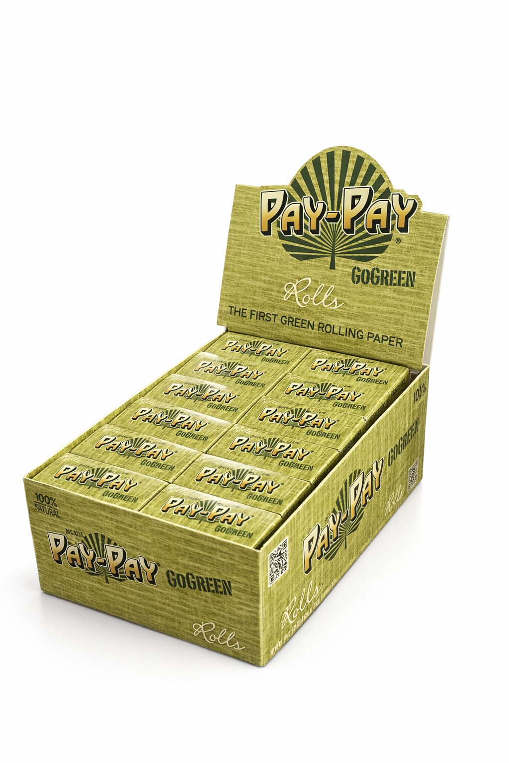 Caixa de Seda PayPay Go Green Rolls C/24