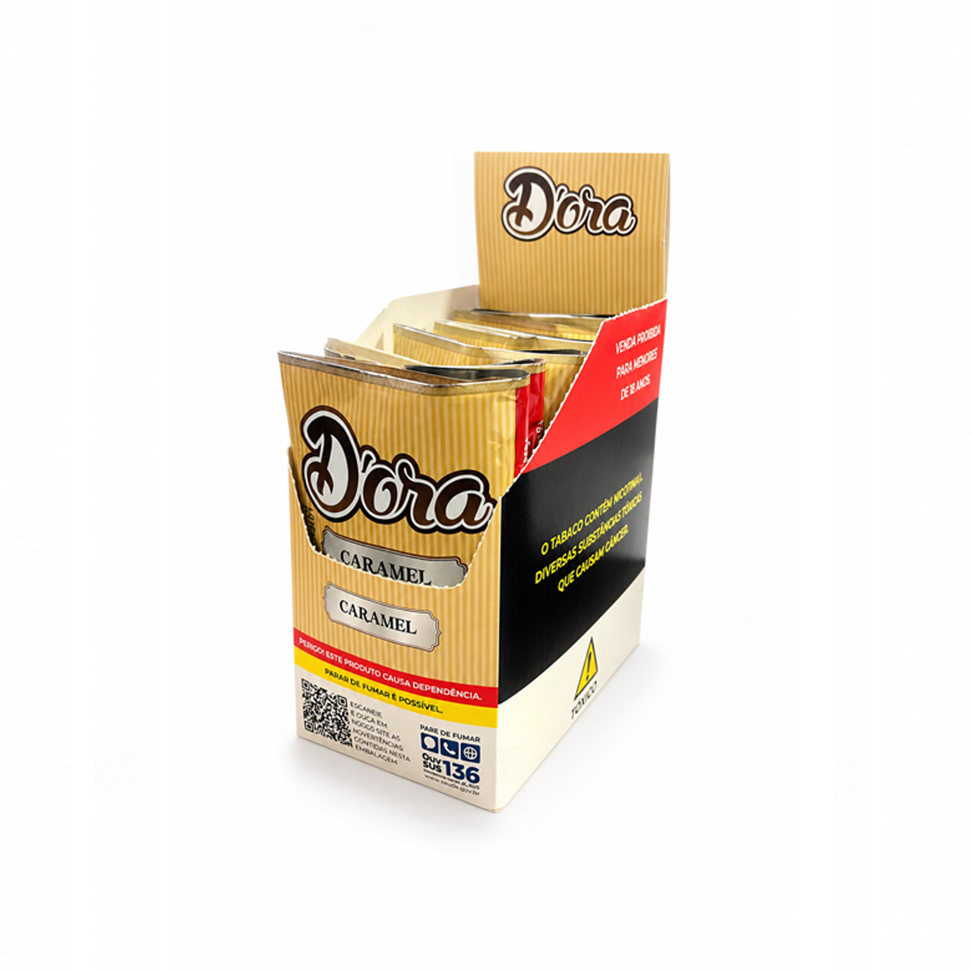 Caixa de Tabaco Dora Caramel 20g C/6