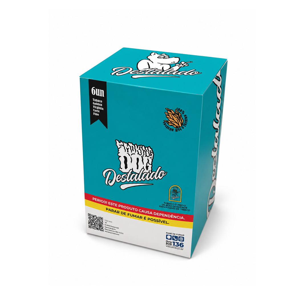 Caixa de Tabaco Smoking Dog C/6