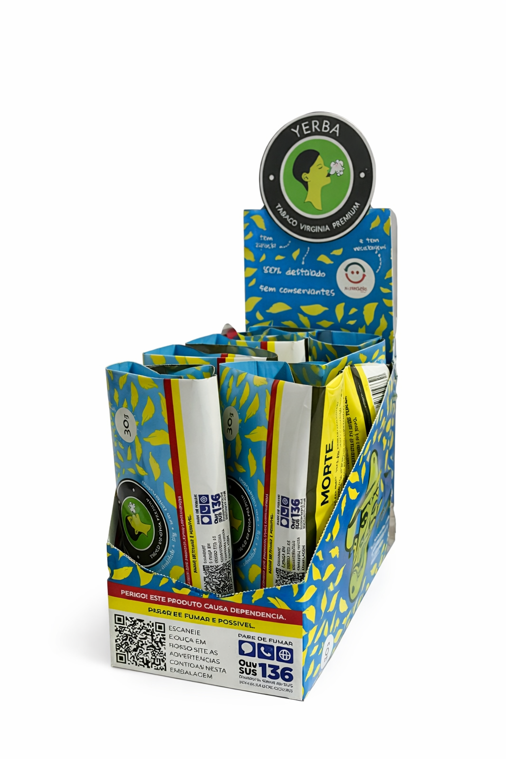 Caixa de Tabaco Yerba 30G C/6