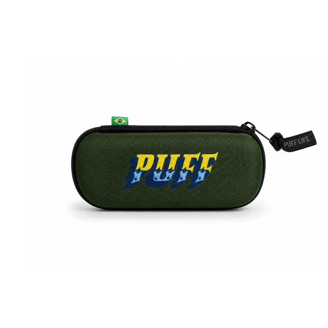 Case Puff Mini Brasilidades Verde