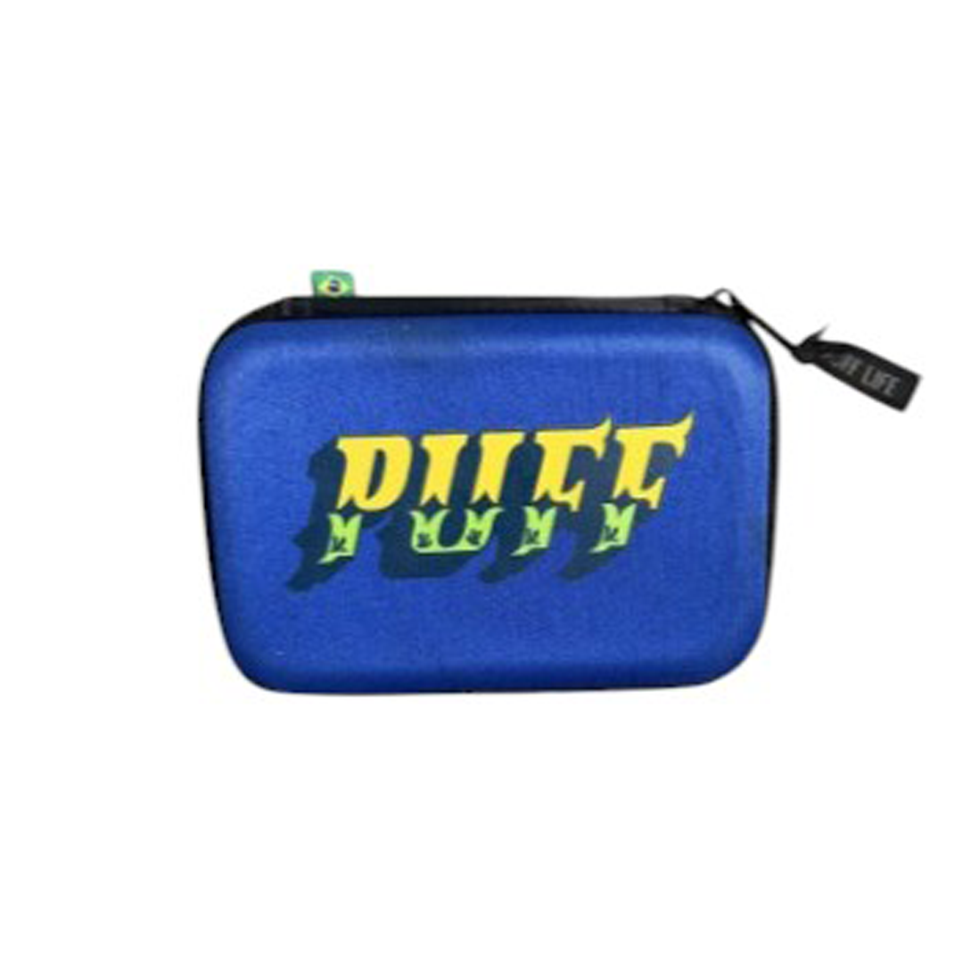 Case Puff Clássica Brasilidades Azul