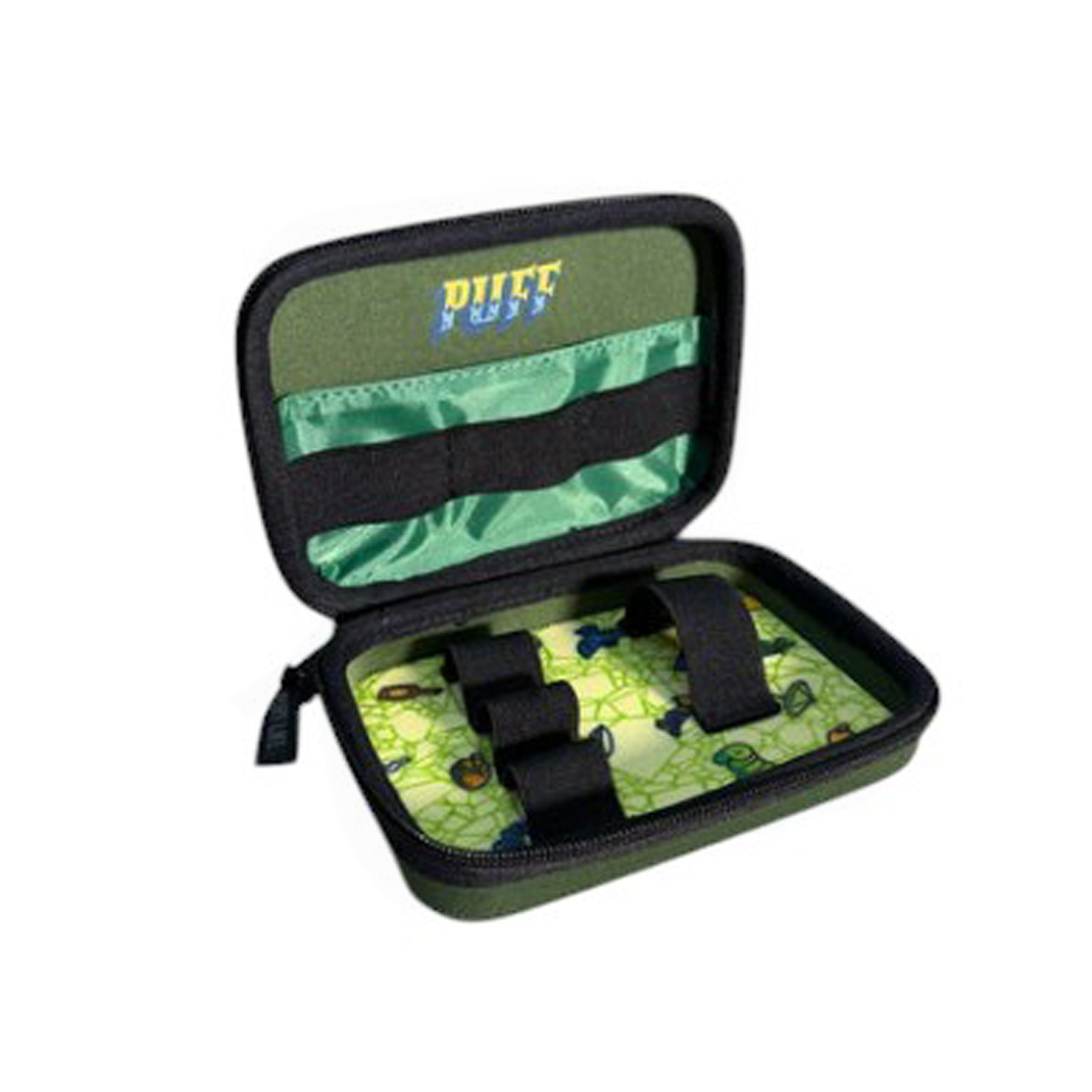 Case Puff Clássica Brasilidades Verde
