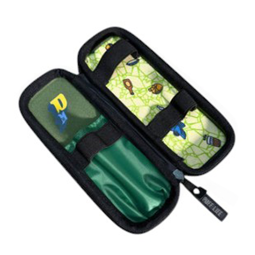 Case Puff Slim Brasilidades Verde