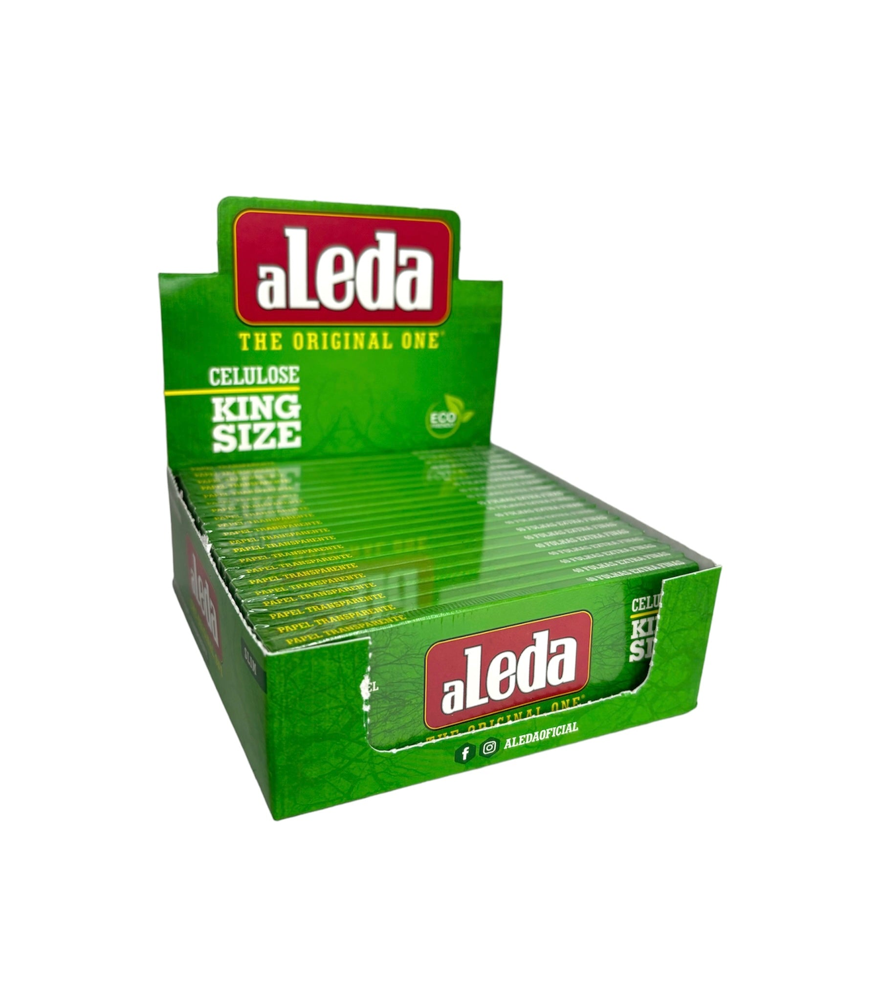 Caixa de Seda Celulose ALeda Green K.S