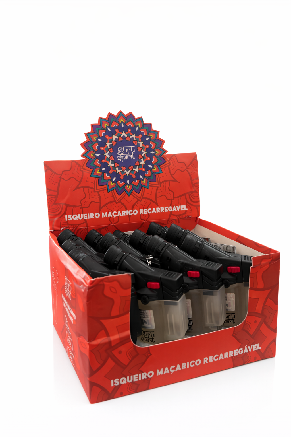 Display Isqueiro Maçarico Guru Spirit C/12