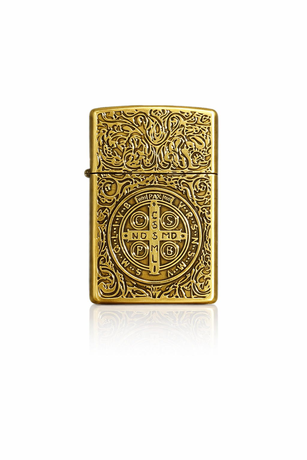 Isqueiro Tipo Zippo Moeda de São Bento
