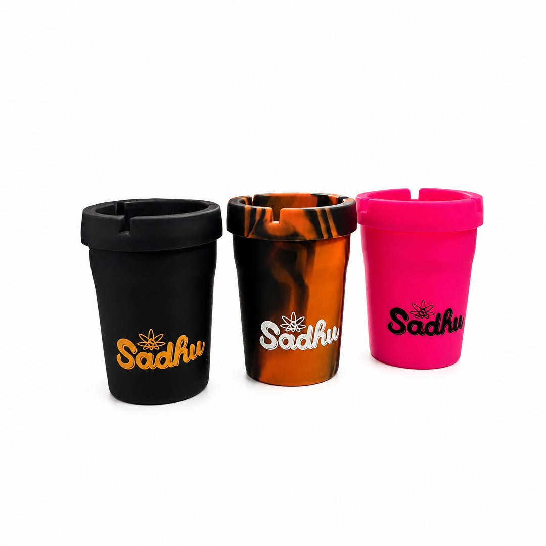 Cinzeiro Sadhu Silicone Automotivo Multicolor