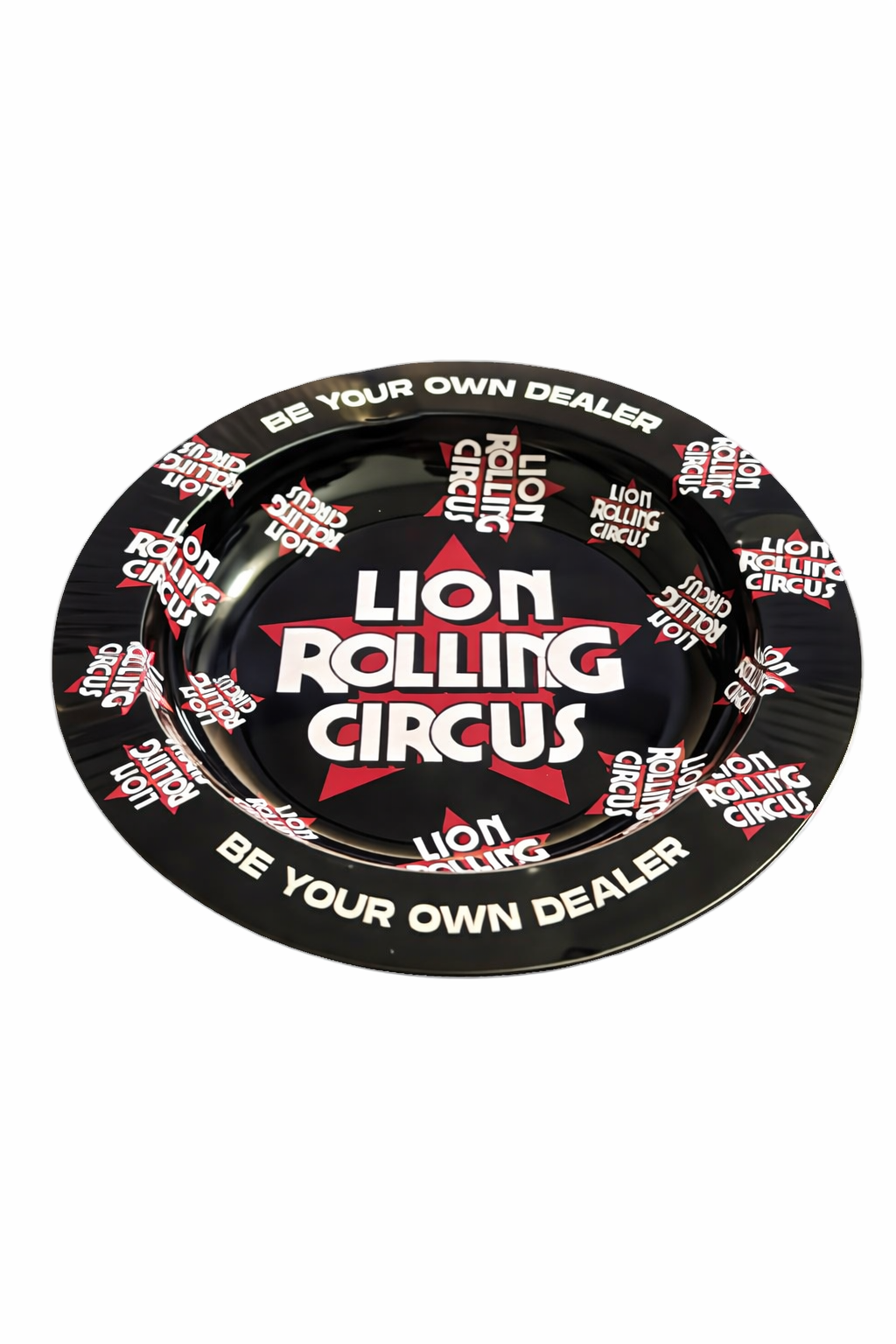 Cinzeiro de Metal Lion Circus Redondo