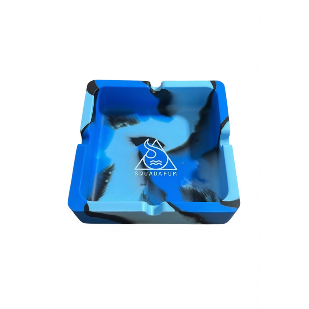Cinzeiro de Silicone Quadrado Squadafum Tie Dye