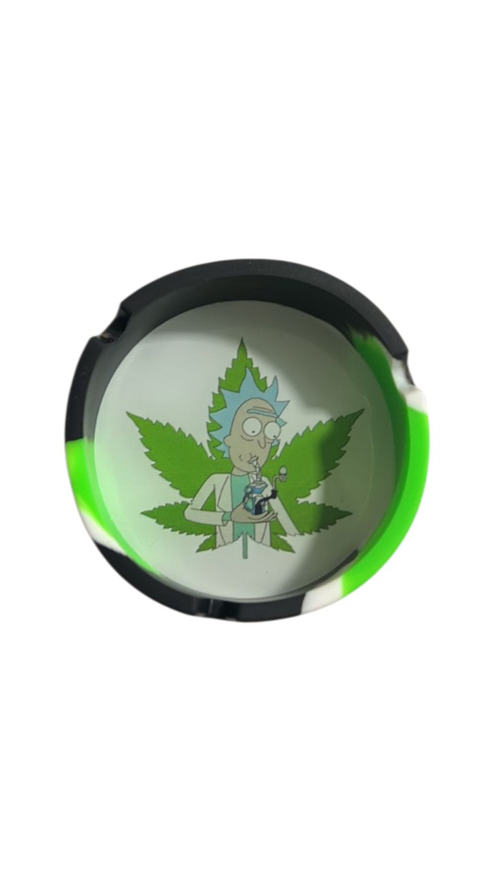 Cinzeiro de Silicone Rick e Morty Estampado