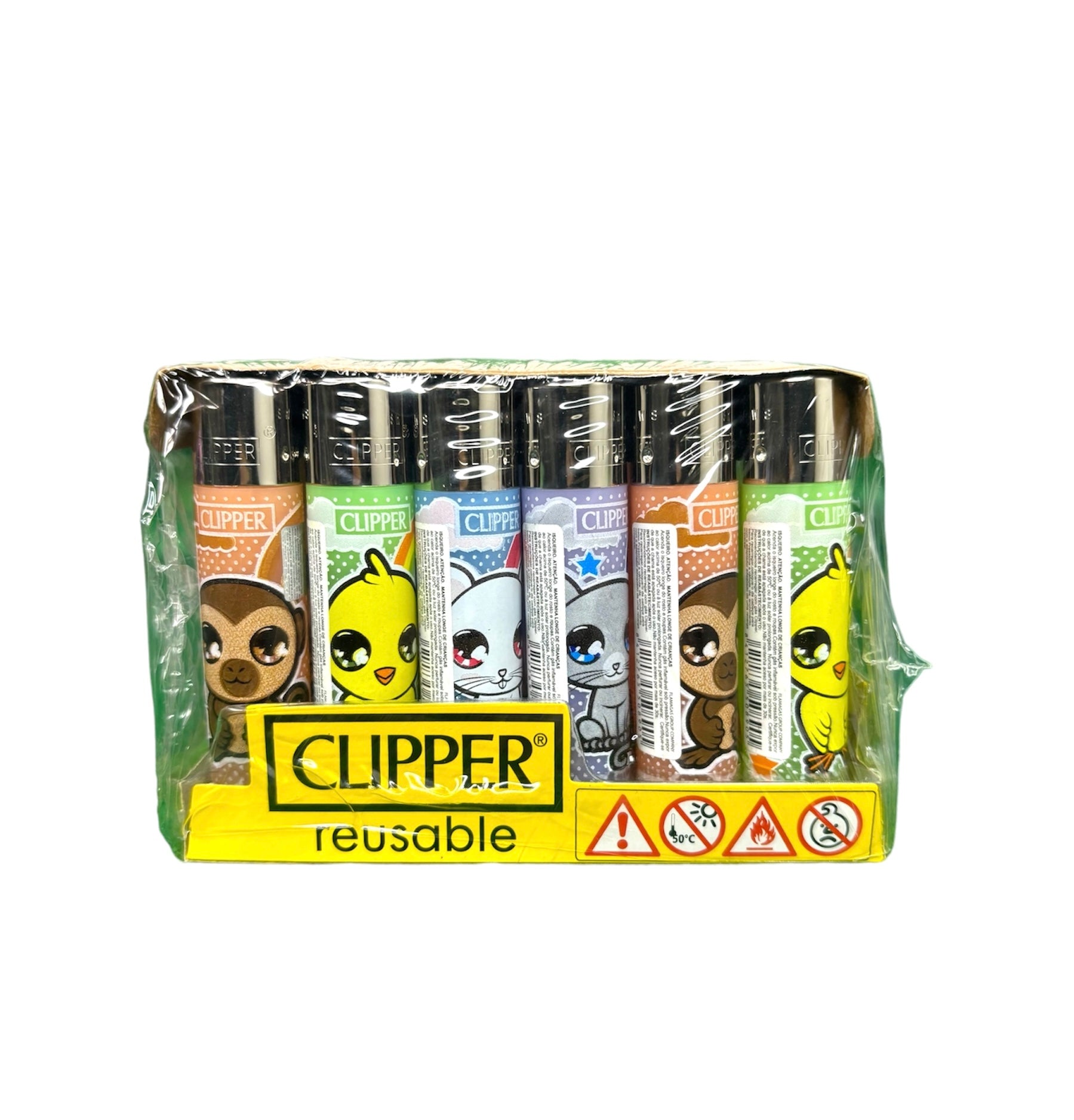 Isqueiro Clipper Cute Pets c/24