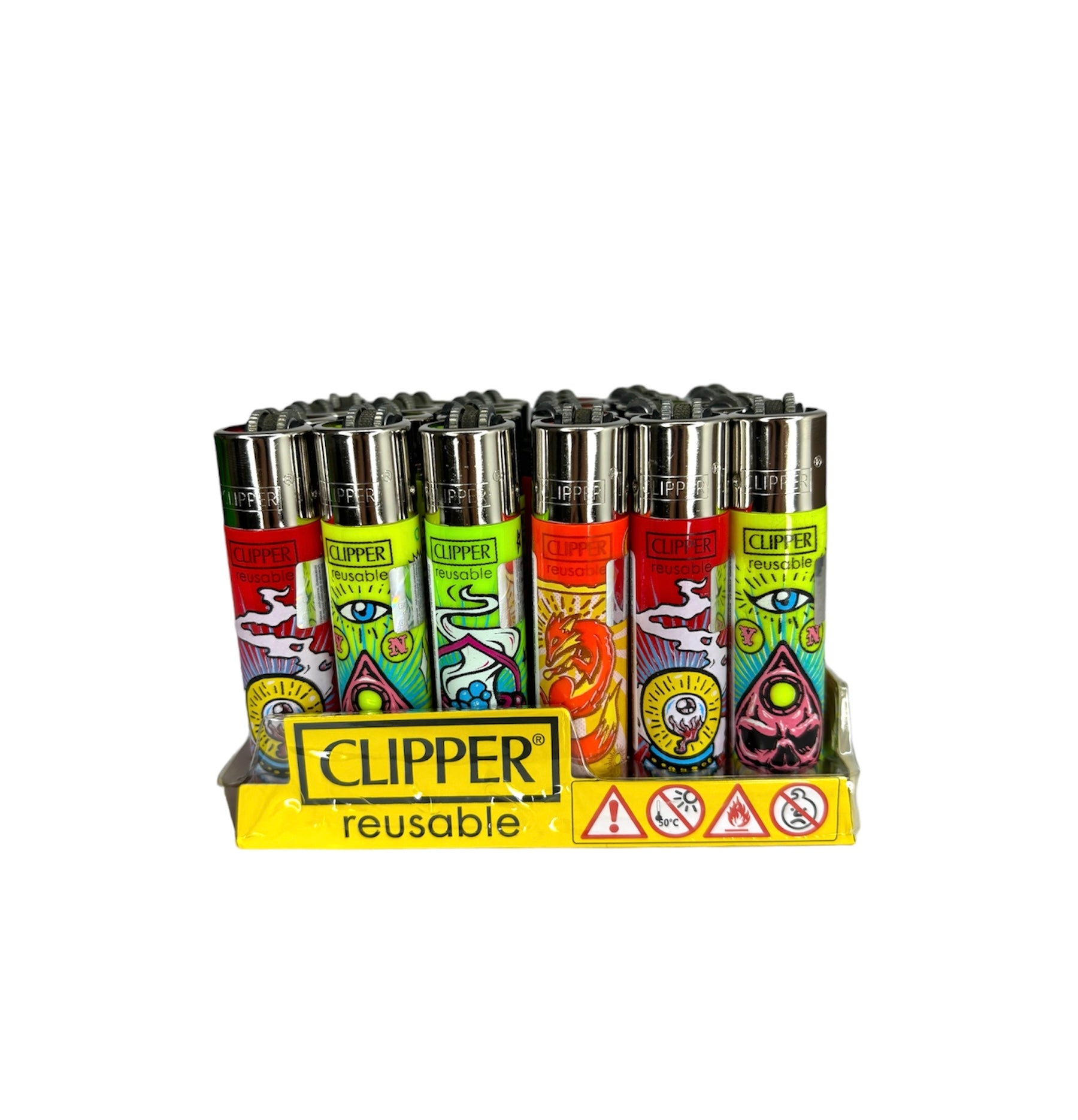 Isqueiro Clipper Haunted 2 c/24