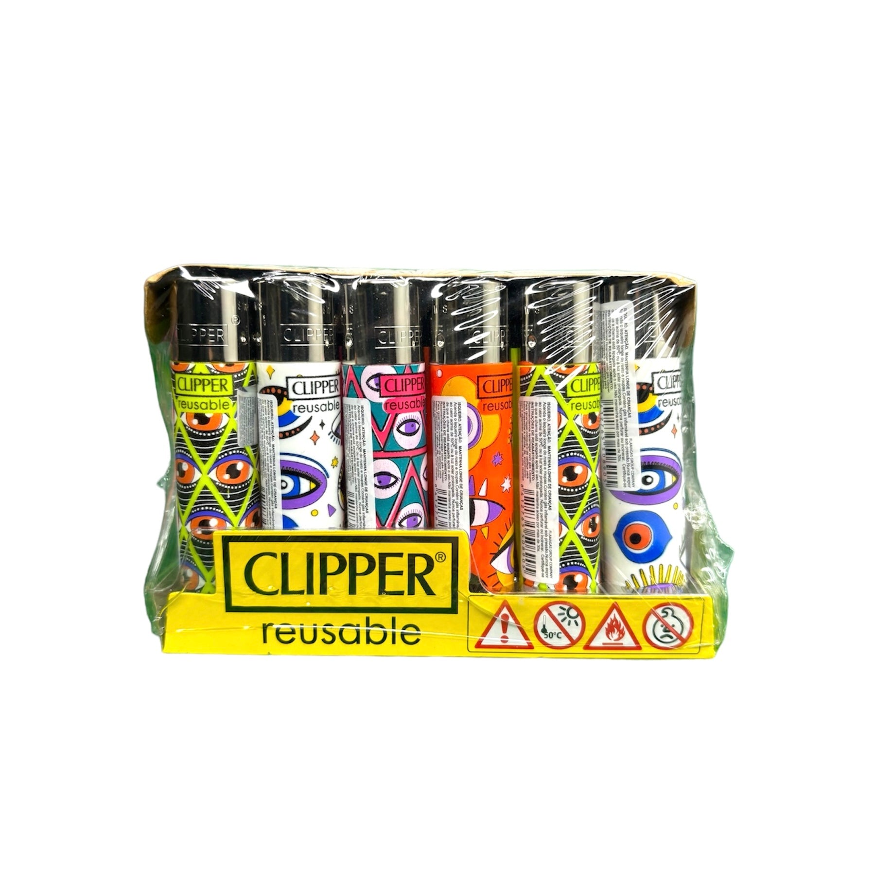 Isqueiro Clipper Look At Me c/24