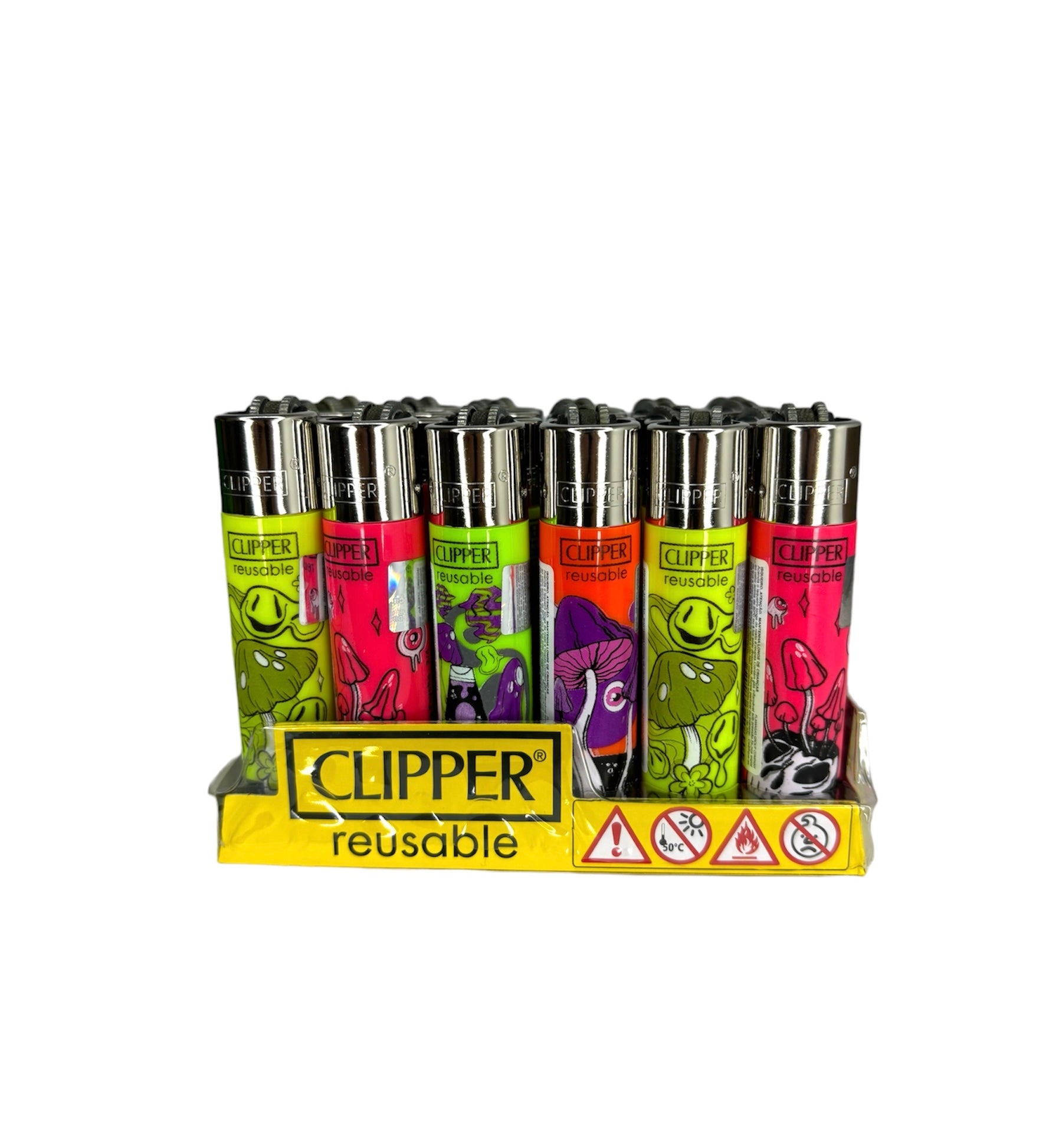 Isqueiro Clipper Melting Psycho c/24