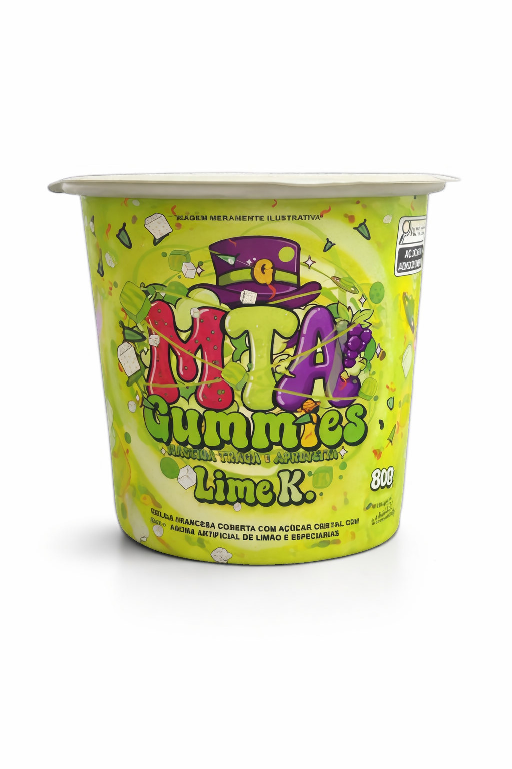 Copo ChocoGrower MTA (Bala Francesa) 80G Unitário