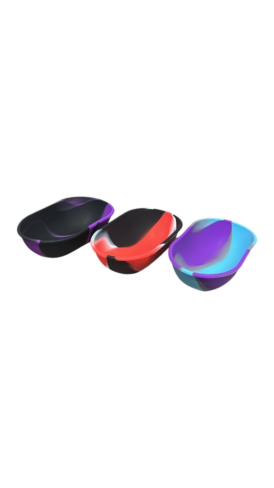 Cuia de Silicone Banheira Multicolor