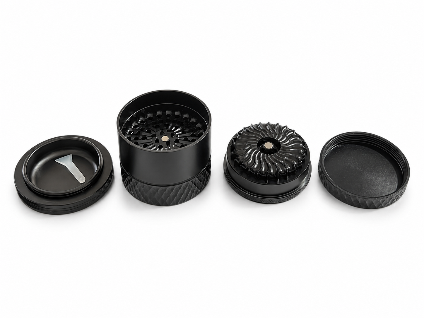 Dichavador Sadhu Black Edition Pro High Performance 5P 63 MM