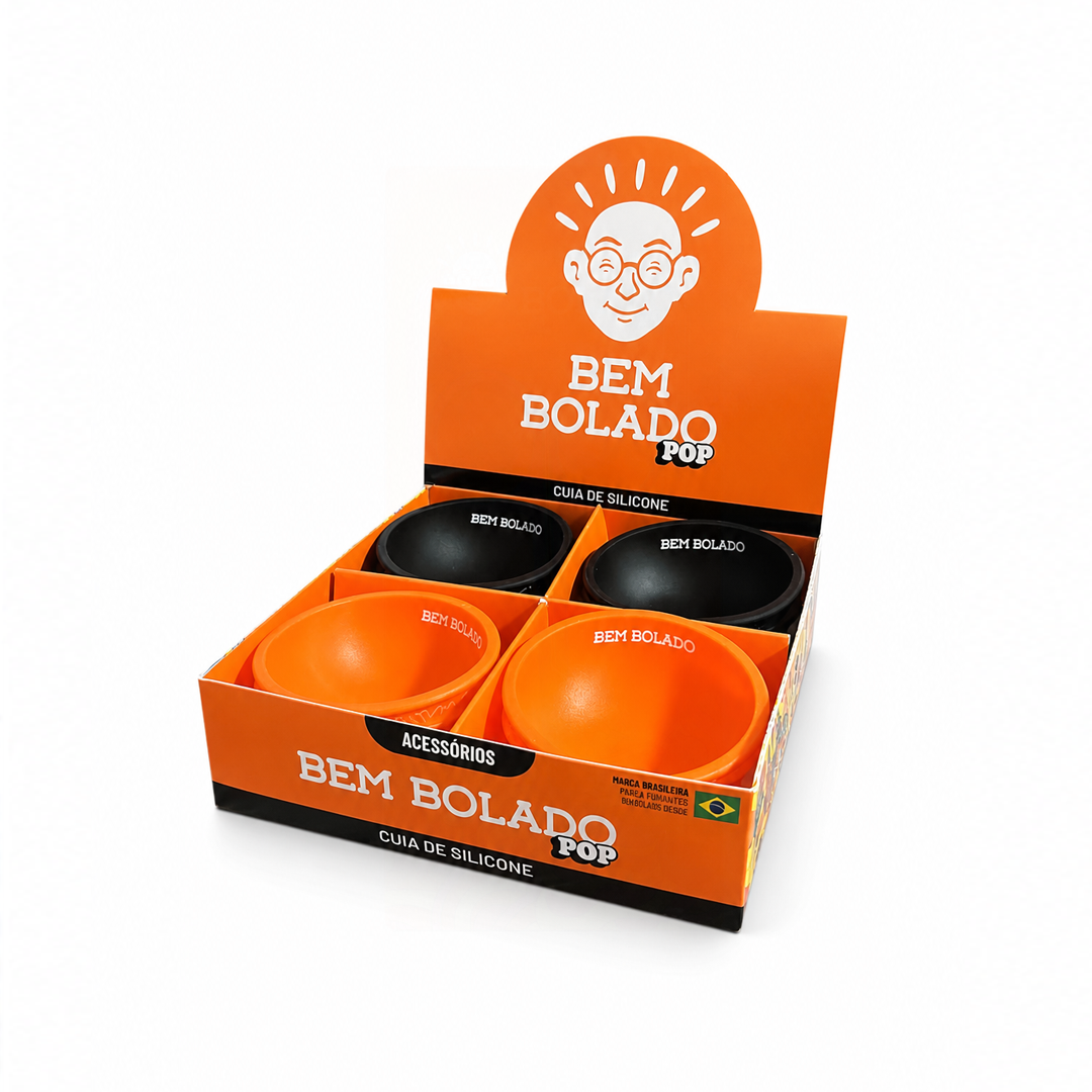 Display Cuia de Silicone Bem Bolado C/8