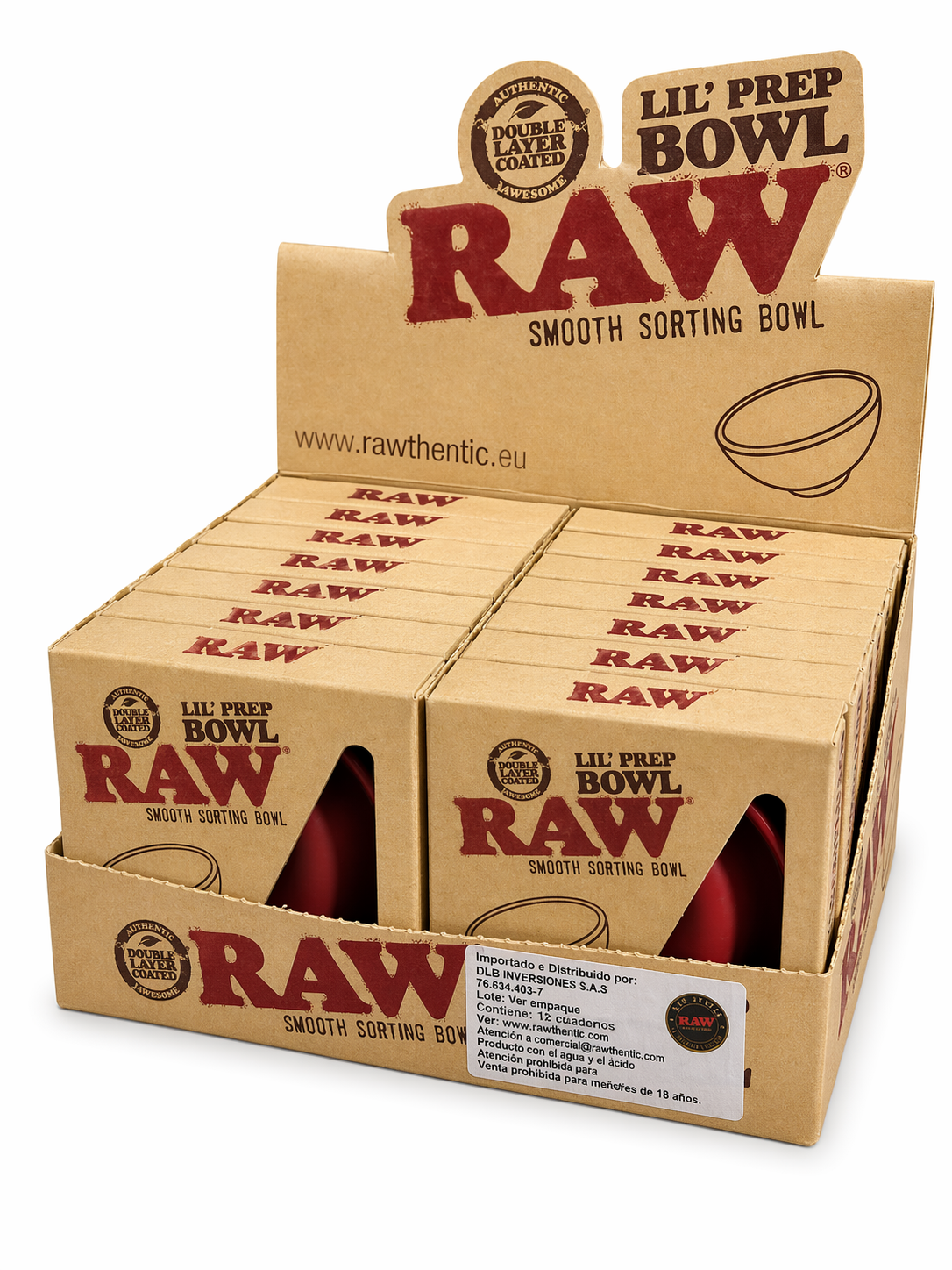 Display Cuia de Silicone Raw C/16