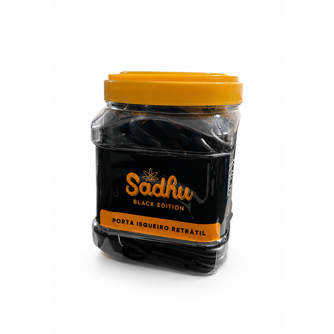 Display Porta Isqueiro Chaveiro Sadhu Black Edition Retrátil M C/30