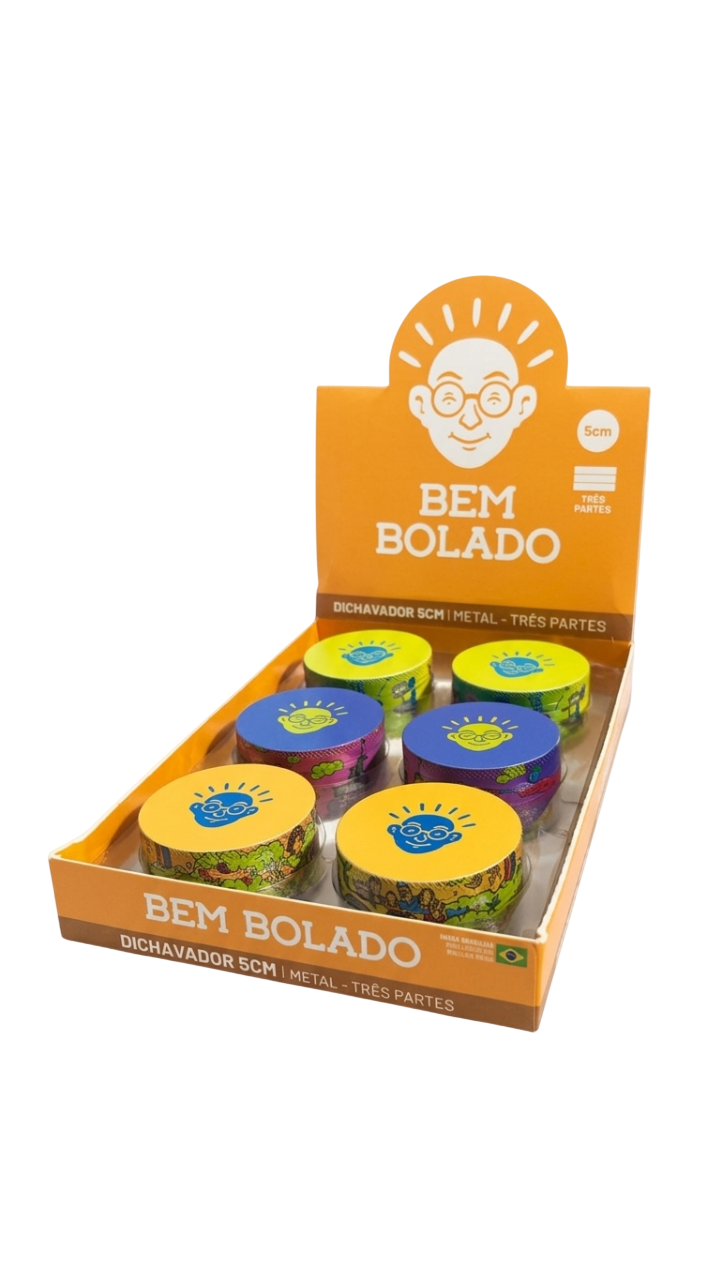 Display Dichavador Bem Bolado Três Partes 5CM C/6