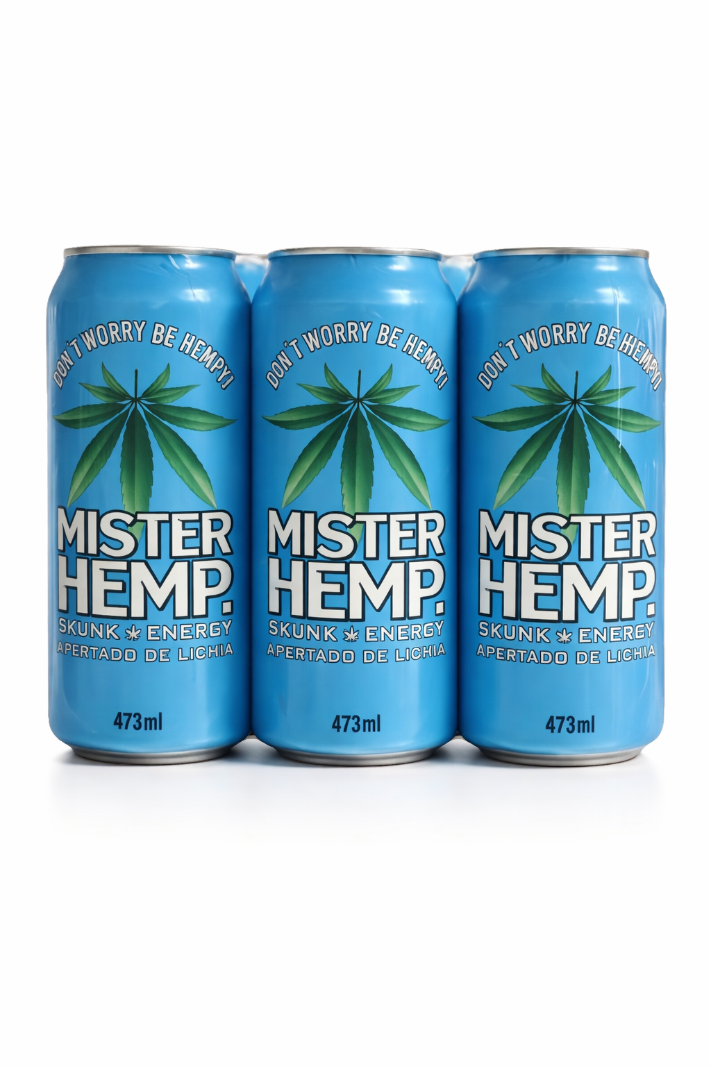 Fardo de Energético Mister Hemp 473ML C/ 6