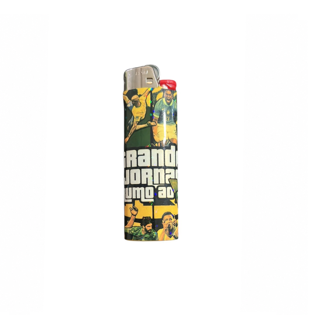 Isqueiro Bic Grande Estampado Futebol