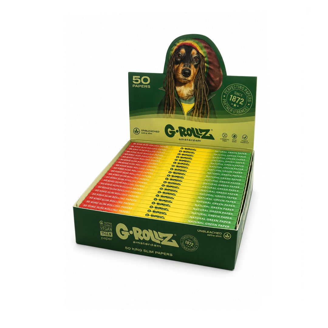 Caixa de Seda G-Rollz Reggae C/25