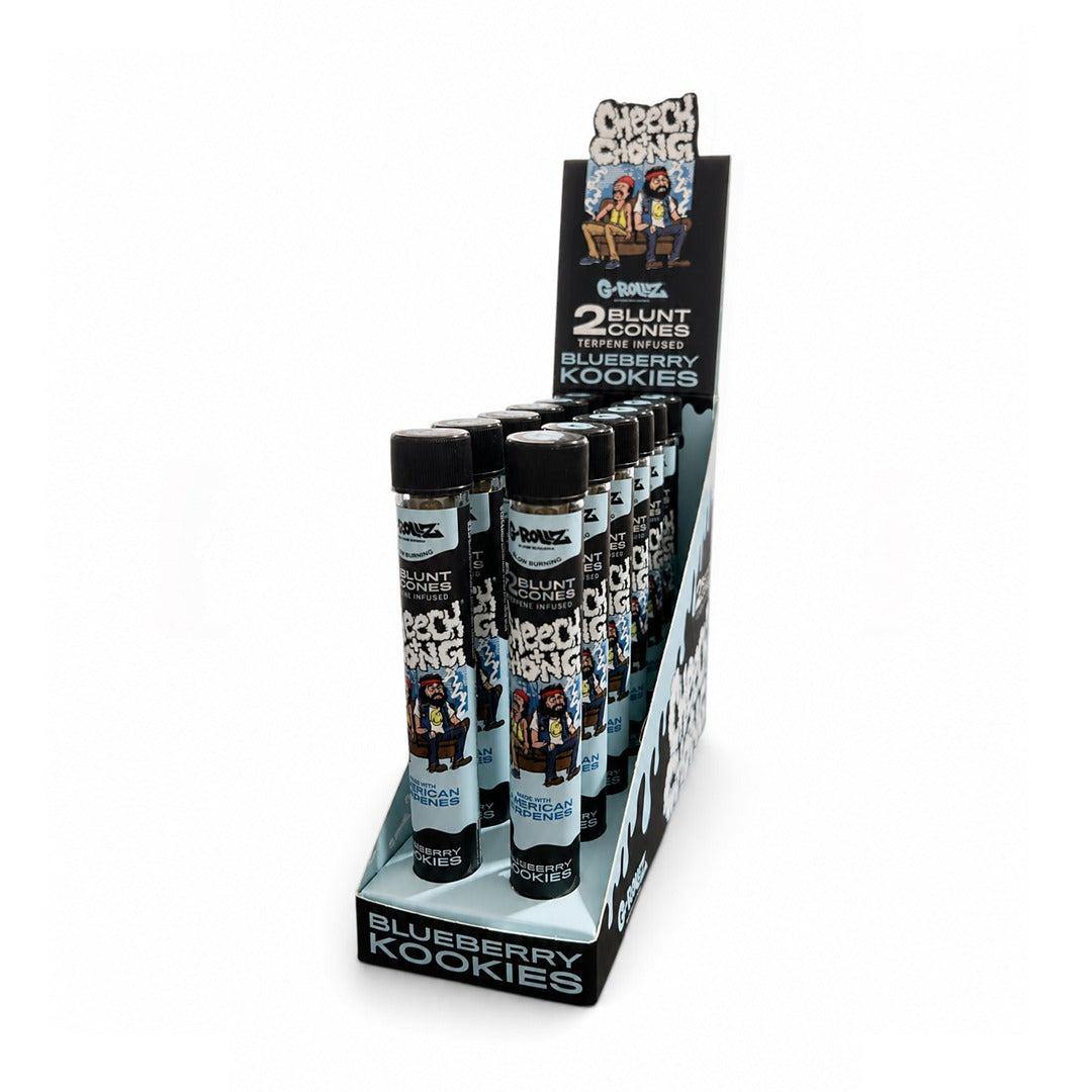 Display Blunt Cone G-Rollz Cheech+Chong C/12