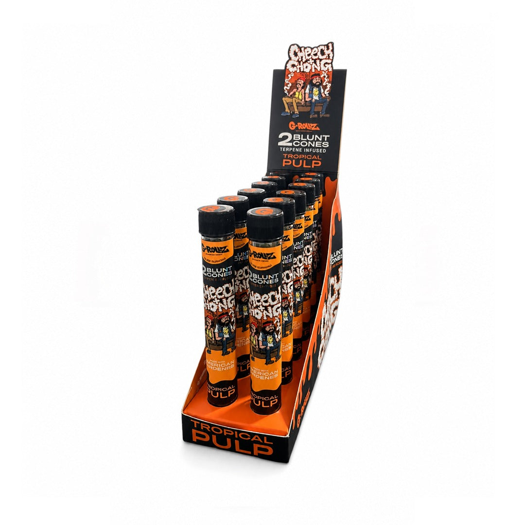 Display Blunt Cone G-Rollz Cheech+Chong C/12