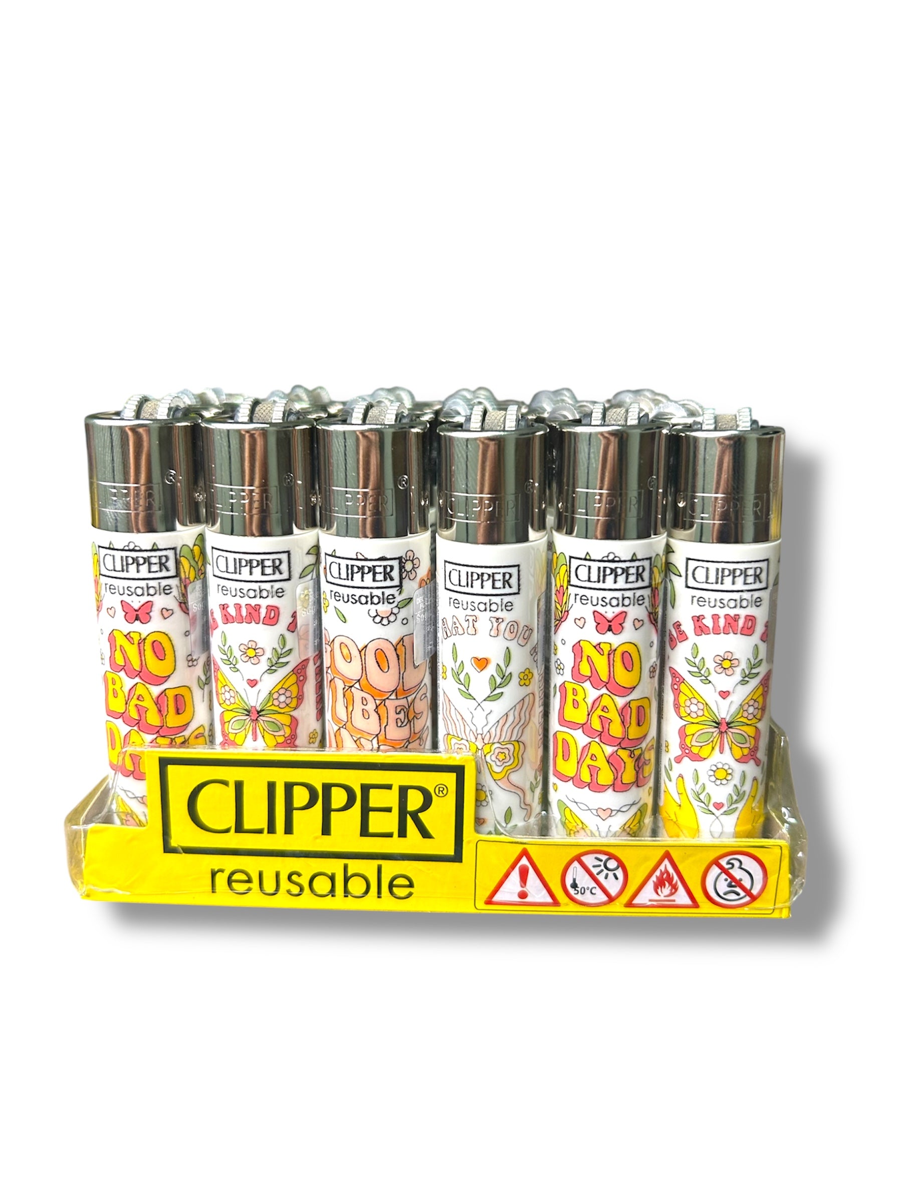 Caixa de Isqueiro Clipper 70' Vibes C/24