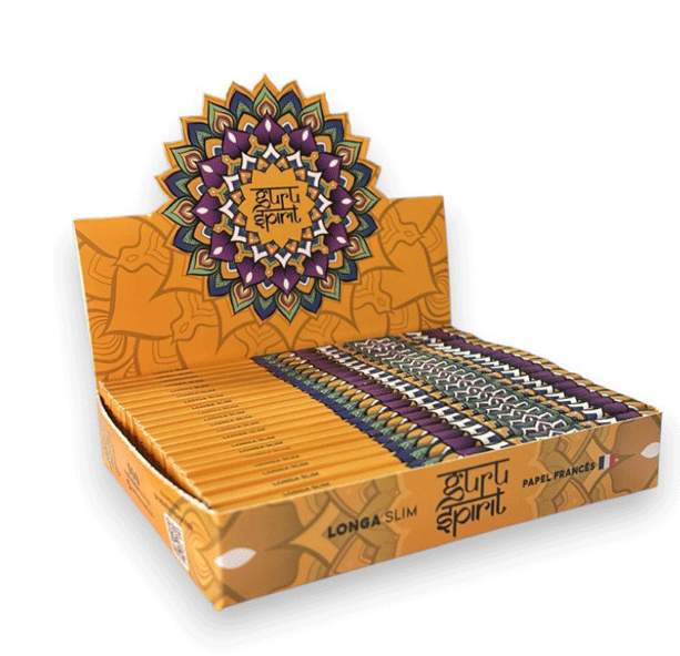 Caixa de Seda Guru Spirit Longa Slim K.S