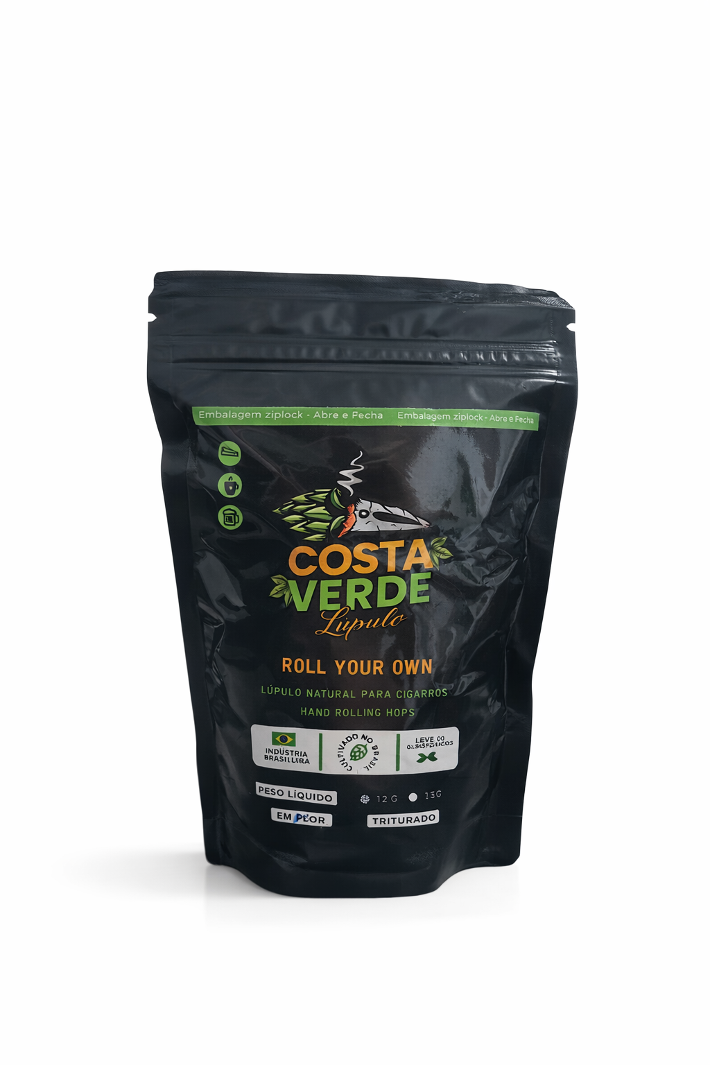 Lúpulo em Flor Costa Verde 12G